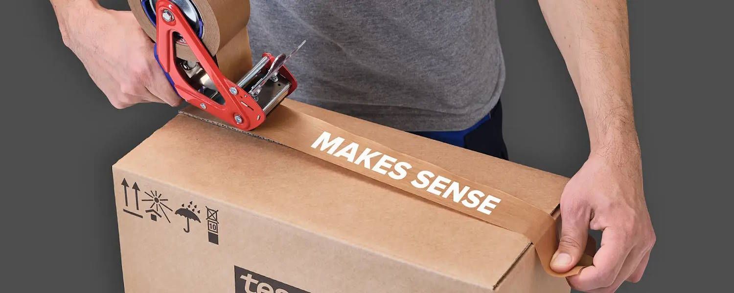tesa introduces sustainable packaging tapes under the motto ‘Makes sense’