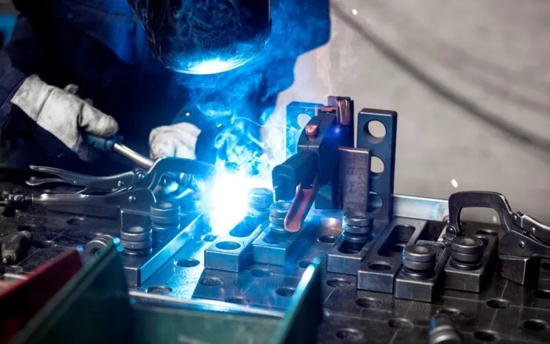 welder at work