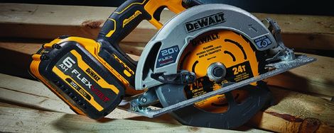 Tot 77% meer power met DEWALT XR FLEXVOLT ADVANTAGE