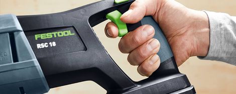 Festool RSC 18 accu-reciprozaag: oersterk, snel en veilig