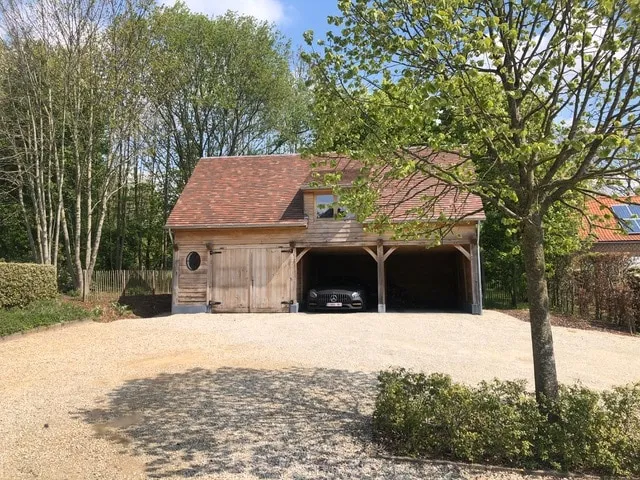 houten carport