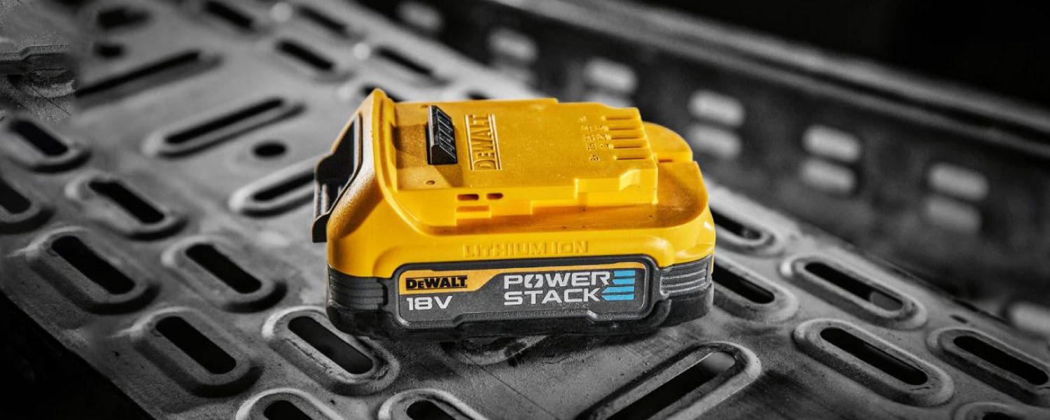 DEWALT POWERSTACK, the battery that professionals have been waiting for