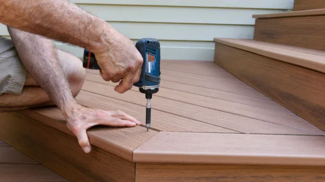 renovation of wooden staircase