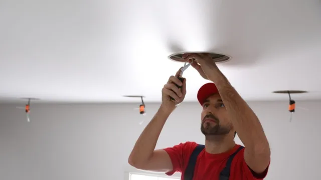 een spanplafond van polyester