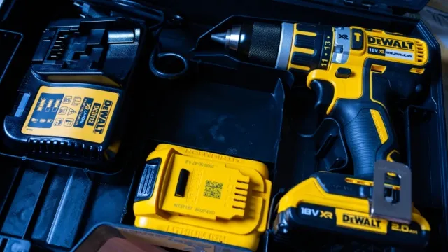DeWalt boor en accu’s in koffer