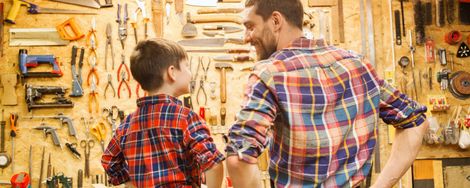 Letting your child work with your tools