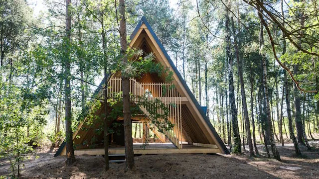 The Shelter - wheelchair-friendly camping spot