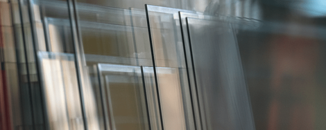 Glas plaatsen