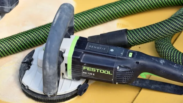 Festool gereedschap met stofafzuiging