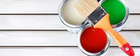 How do you clean and store paint and paintbrushes?