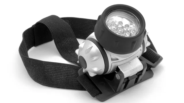hoofdlamp met riem