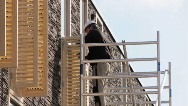 shutter installation