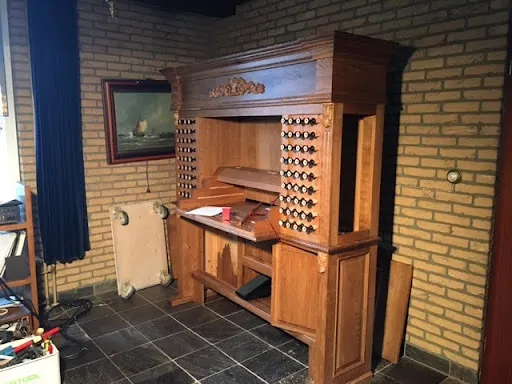 houten wandmeubel