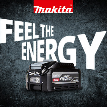 Makita gratis accu actie - feel the energy