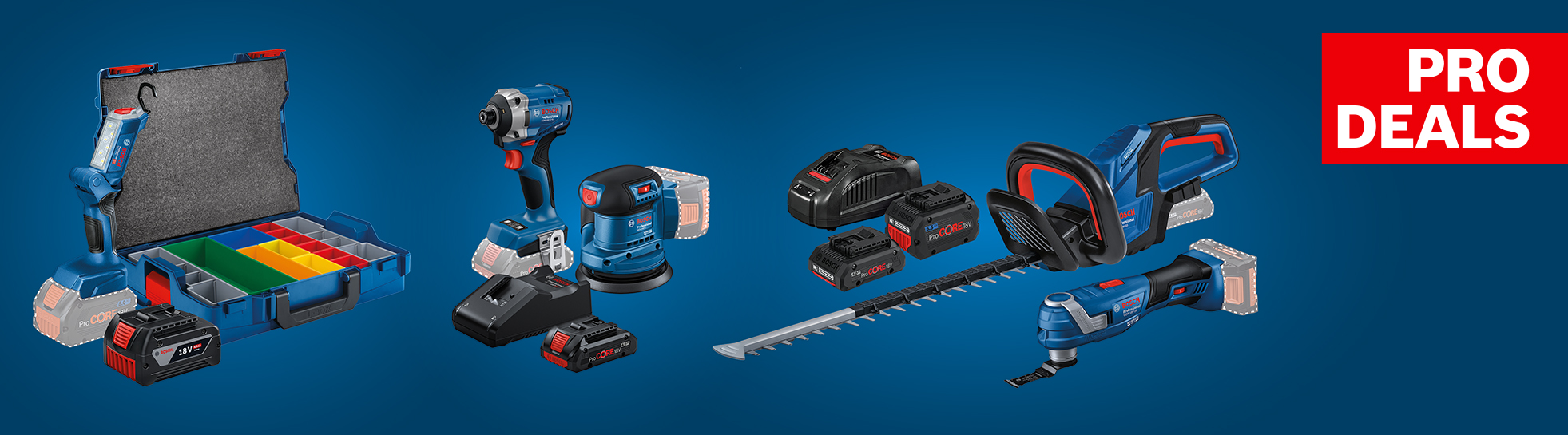 Bosch PRODEALS 2026 - Achetez des outils Bosch Professional 18V et recevez un cadeau !