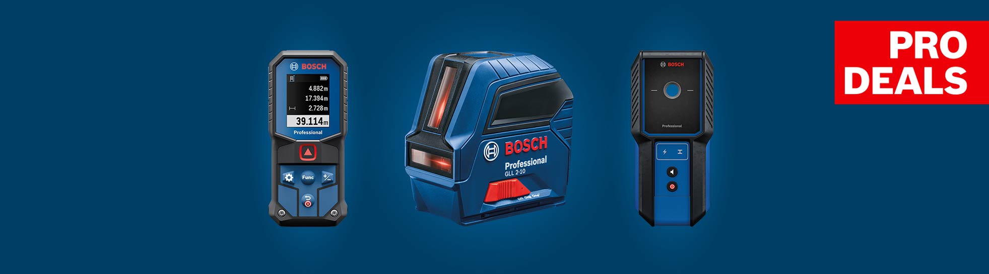 Bosch Prodeals 2025 - cadeaux au choix ! Achetez des testeurs électriques Bosch et choisissez un cadeau !