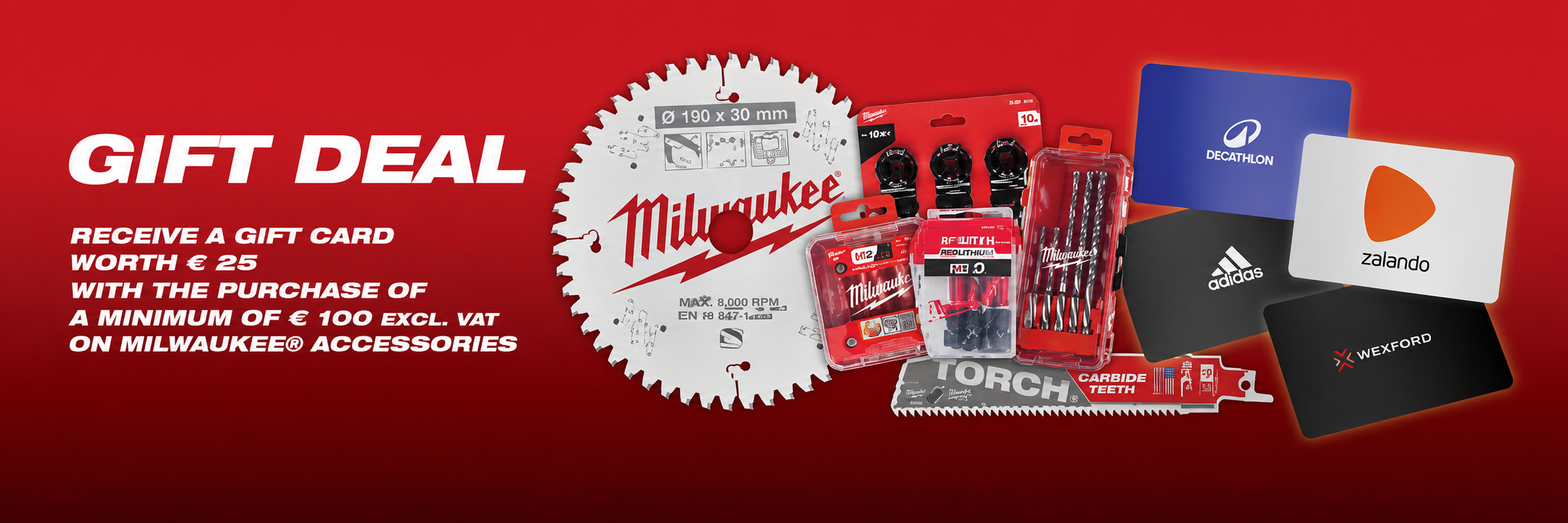 Milwaukee Accessories Gift Deal Promotion 2026