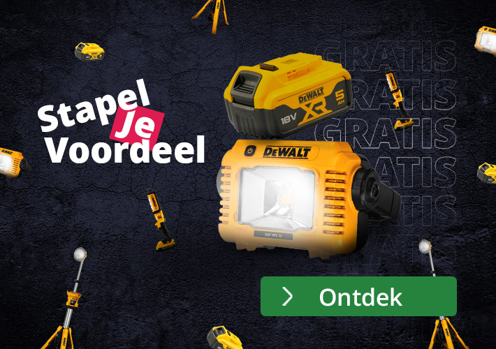 DeWALT verlichting