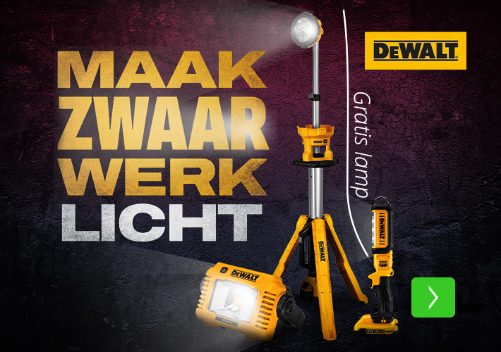 DeWALT verlichting